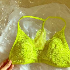 Victoria’s Secret Neon Green Bralette NWOT